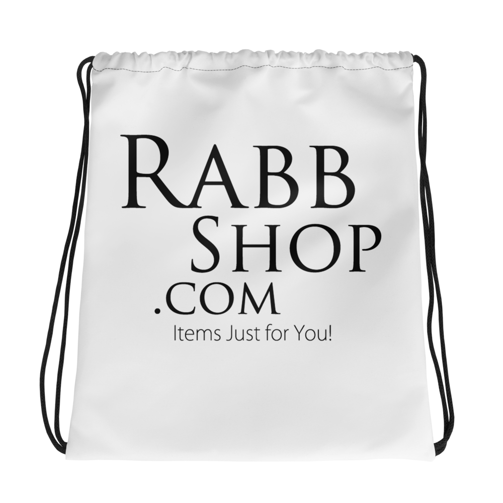 Drawstring Rabbshop.com Bag